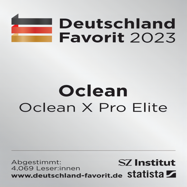 Oclean X Pro Elite mottar den prestisjetunge prisen "Deutschland Favorit 2023"