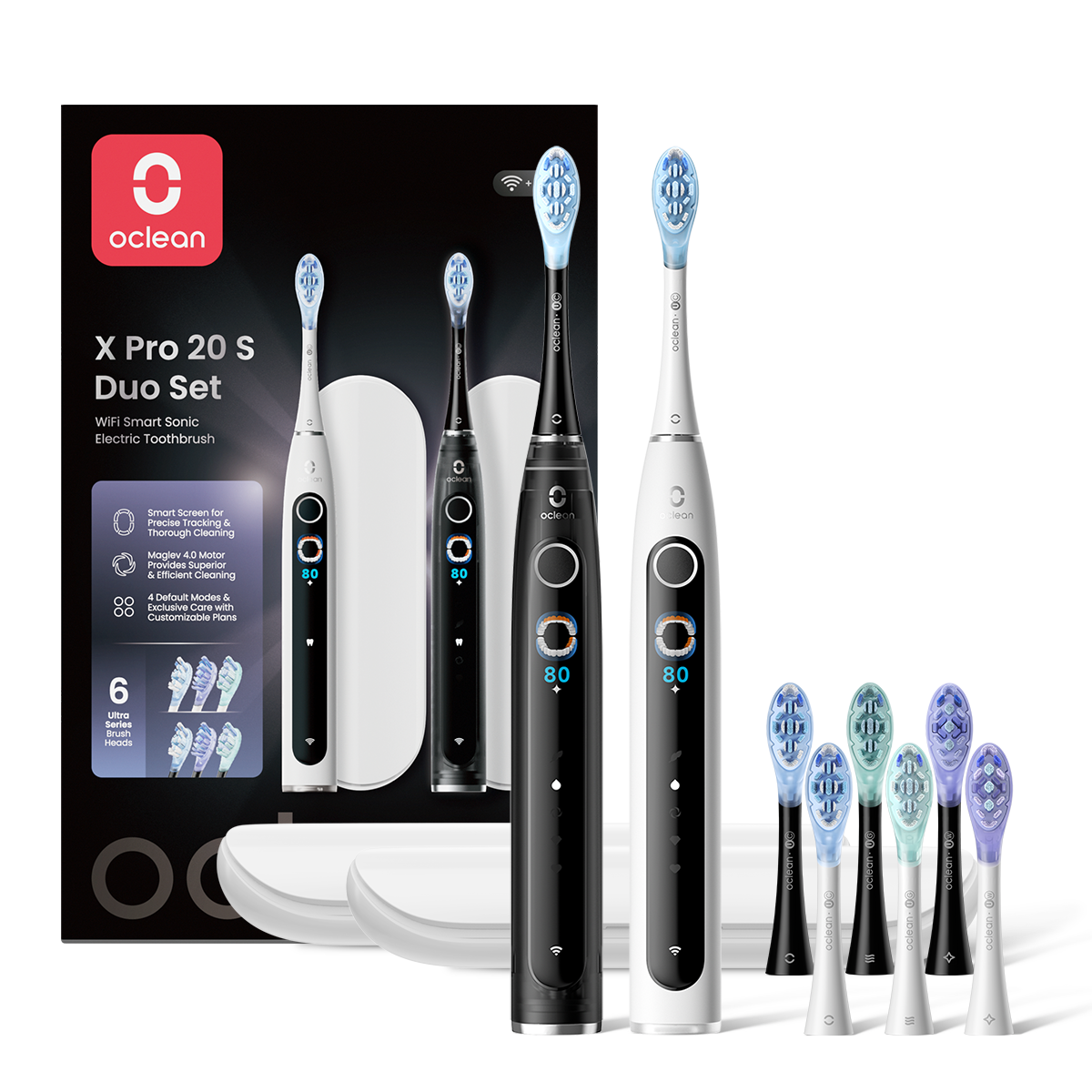 Oclean X Pro 20 sonic tannbørste