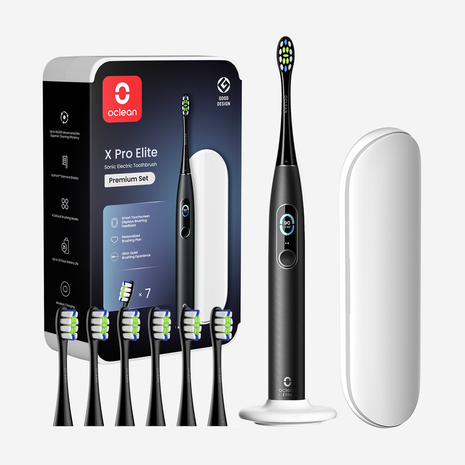 Oclean X Pro Elite Premium Premium Set Smart tannbørste